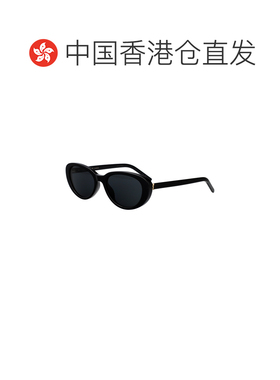 1h可退 香港直邮SAINT LAURENT 女士太阳镜 SLM154001 CO 黑色