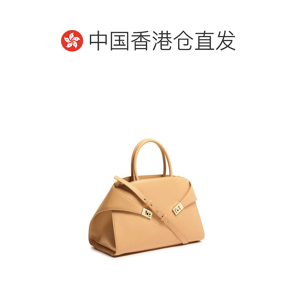 香港直邮Salvatore Ferragamo Hug 单肩包 FER2C48H - 图1