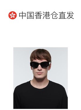 1h可退 香港直邮Celine 思琳 男士 椭圆形太阳眼镜 black黑色 舒