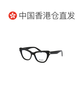 1h可退 香港直邮SAINT LAURENT 女士眼镜 SL472001 AW2021 黑色 S