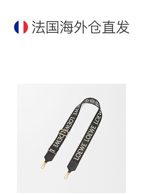 欧洲直邮LOEWE/罗意威 女士黑色/金色帆布/小牛皮【付后1h可退】
