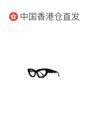 香港直邮KUBORAUM 男士眼镜 MASKEF5BSOA SS2023 黑色 全框平光镜