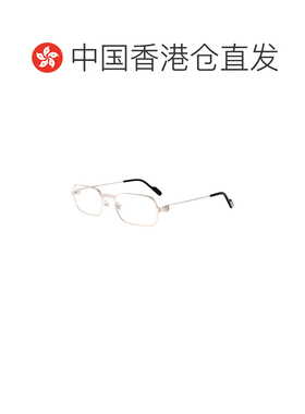 香港直邮CARTIER 男士眼镜 CT0556O002 AW2025 白色 无框平光镜