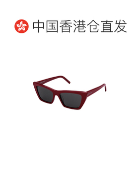 1h可退 香港直邮SAINT LAURENT 女士眼镜 SL276MICA003 AW2023 红