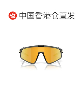 香港直邮OAKLEY 男士太阳镜 OO9404940405 AW2025 黄色 几何框架