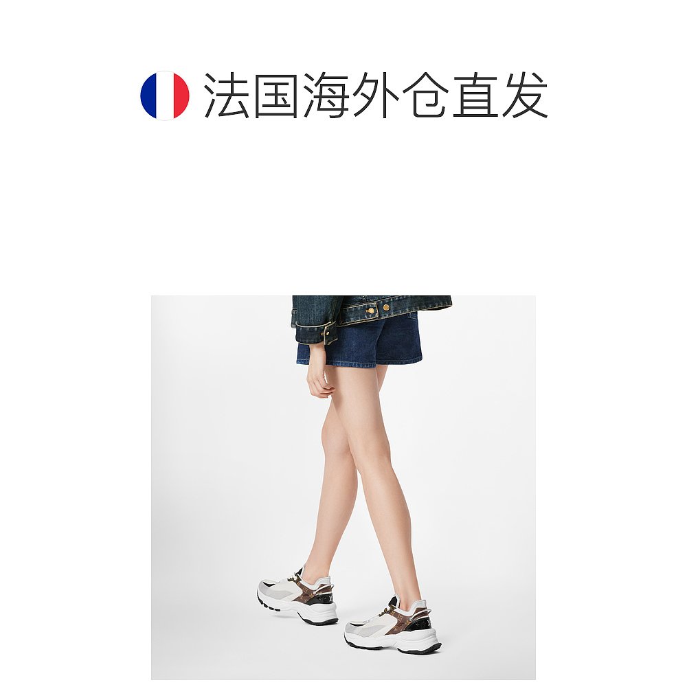 欧洲直邮LOUIS VUITTON(路易威登)女士RUN 55运动鞋-图1