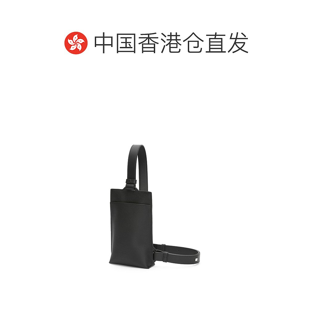 香港直邮Loewe 垂直 T 型徽标斜挎包 C660P02X01 - 图1