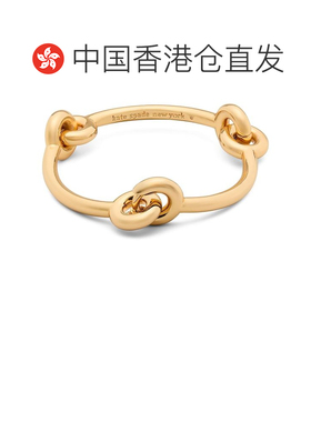 1h可退 香港直邮kate spade 凯特·丝蓓 女士 互锁手镯 metal金属