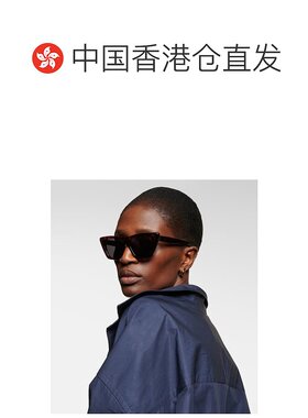 1h可退 香港直邮Celine 思琳 女士 猫眼太阳眼镜 black黑色 舒适