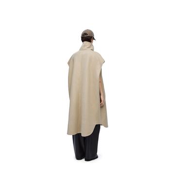 ຮ່ອງກົງ mail ໂດຍກົງ Loewe ຂົນ poncho coat S359Y02XAK