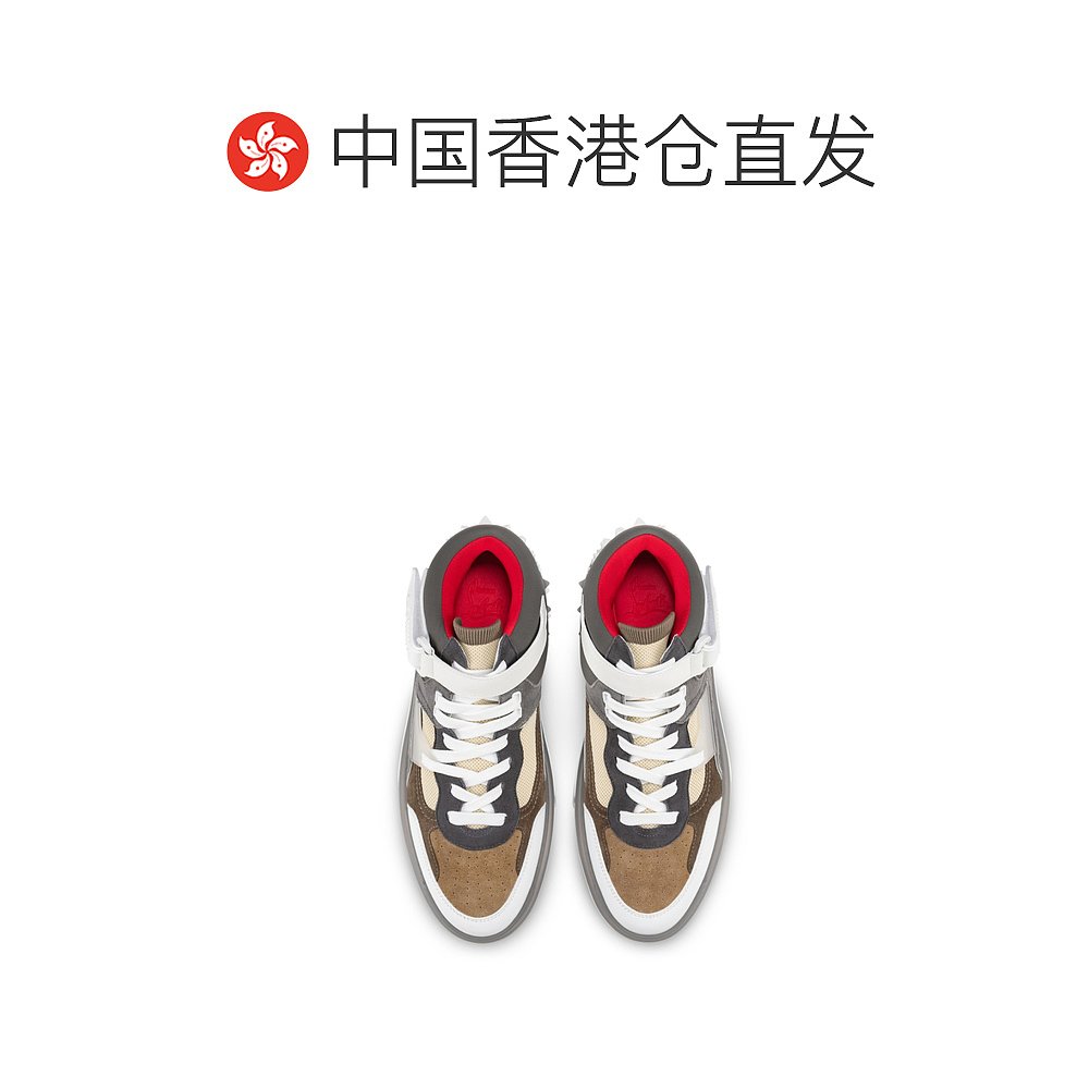 香港直邮Christian Louboutin 系带高帮板鞋 1240106_