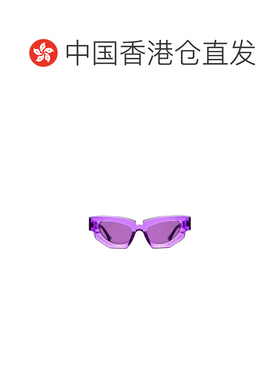 香港直邮KUBORAUM 男士眼镜 MASKEF5AME AW2024 紫色 几何太阳镜
