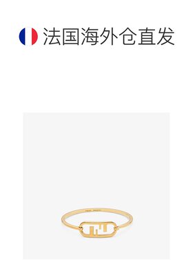 1h可退 欧洲直邮FENDI (2025新品) O’Lock 手链-金色手链手镯