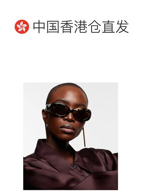 1h可退 香港直邮KHAITE 女士 x Oliver Peoples 1992C 椭圆形太阳