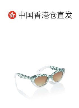 1h可退 香港直邮Molo 女童 豹纹猫眼太阳眼镜 colorful花色 舒适