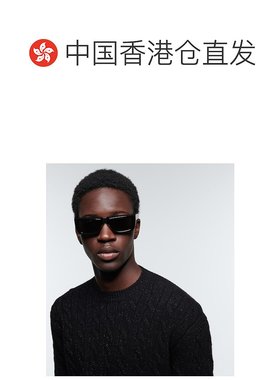 1h可退 香港直邮Prada 普拉达 男士 矩形太阳眼镜 green绿色 舒适