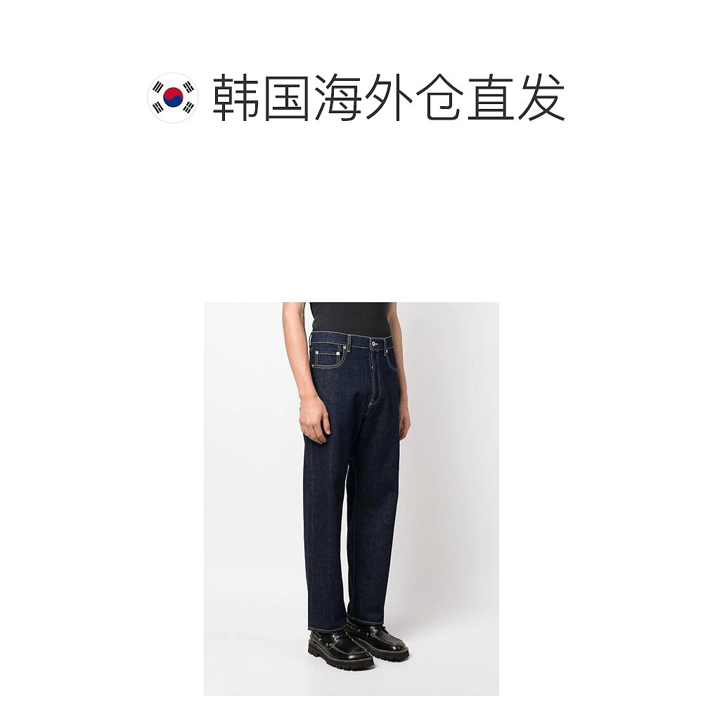 韩国直邮KENZO23FW牛仔直筒裤男FD65DPP336A1DM-图1