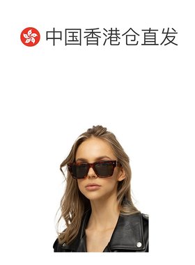 【99新未使用】香港直邮Valentino 徽标方形框太阳镜 VLS-106C-53