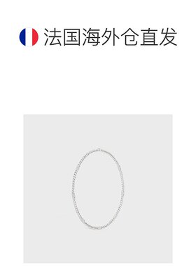 欧洲直邮CELINE24新品小号 Triomphe 镀铑黄铜项链