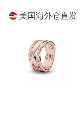 【美国直邮】pandora/潘多拉  戒指锆石