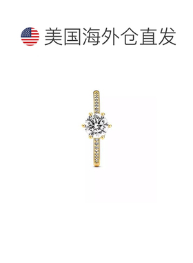 【美国直邮】pandora/潘多拉  戒指戒托锆石