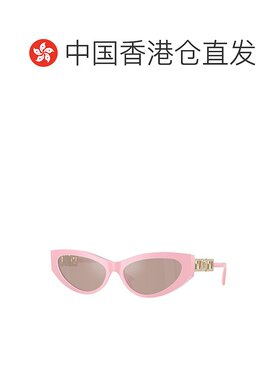 1h可退 香港直邮Versace 范思哲 女士 几何框太阳镜 VE4470B配饰