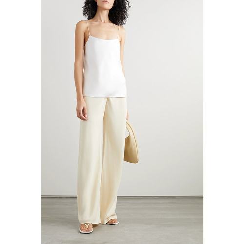 香港直邮The Row Biggins 丝缎吊带 W151 W441WHT - 图2