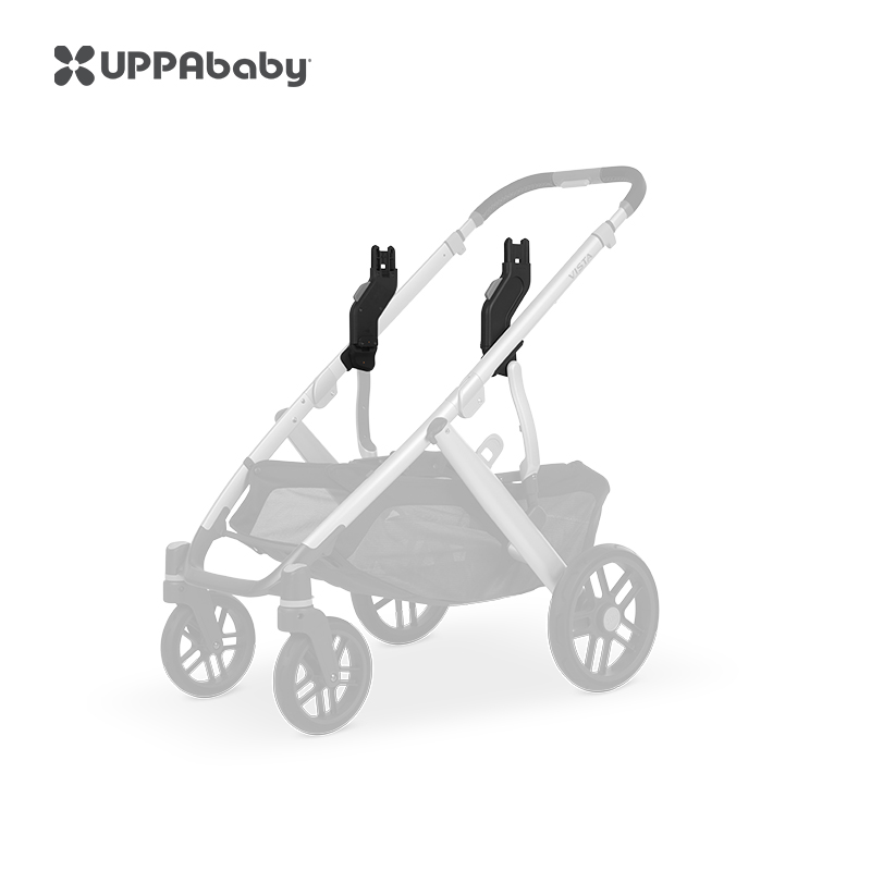 UPPAbaby Vista婴儿车座位/睡篮/提篮 /上下加高连接适配器 - 图0