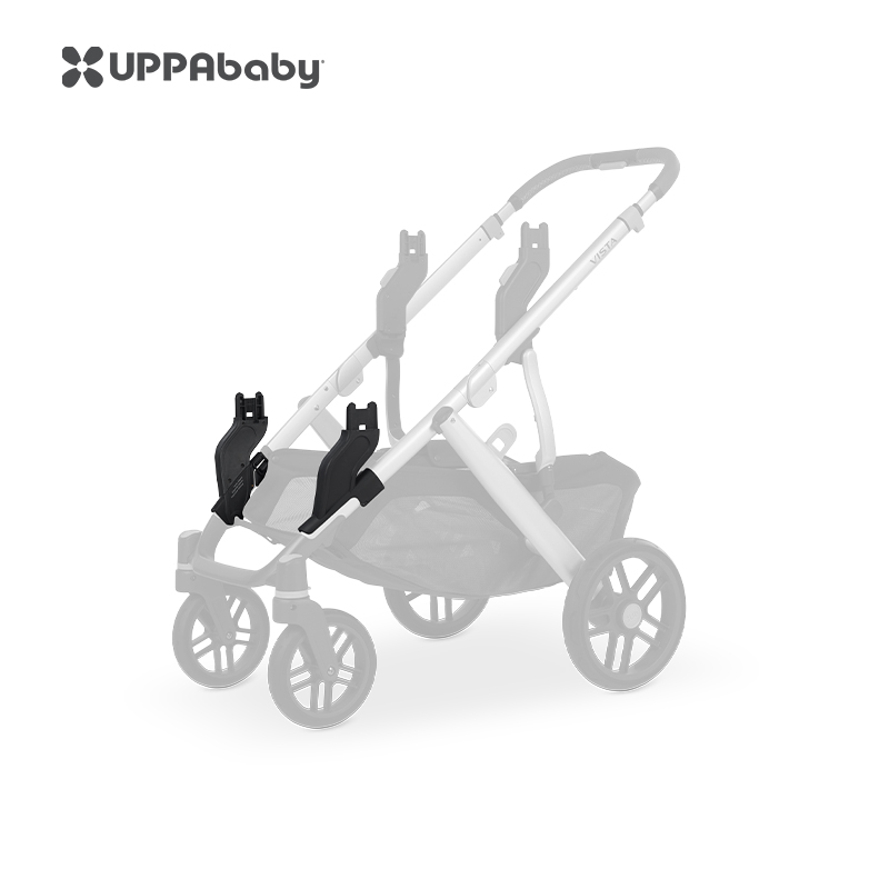 UPPAbaby Vista婴儿车座位/睡篮/提篮 /上下加高连接适配器 - 图2