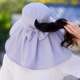 Breathable sun protection UV tea picking hat