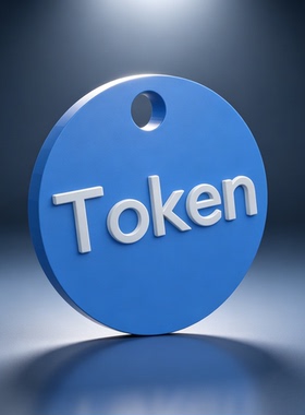 现货爆款3D打印Token词元创意书包挂件生日礼物送朋友原创自制