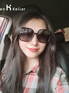 太阳镜女款近视可配度数海伦凯勒
