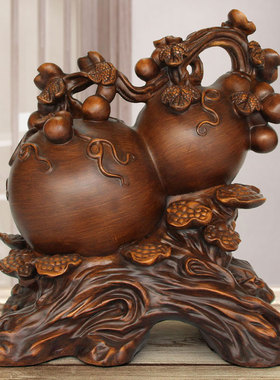 如意葫芦家居客厅摆件酒柜装饰品