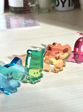 可爱光影摆件桌面装饰丁达尔效应高级感小众暹罗厘普亚克力砖立牌