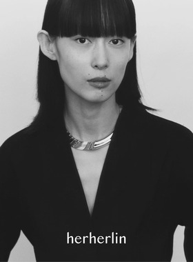 herherlin原创铠甲涟漪项链