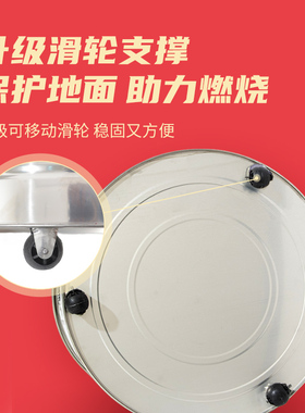 加厚不锈钢烧纸炉烧金桶家用烧纸专用元宝纸钱焚烧宝桶焚化炉