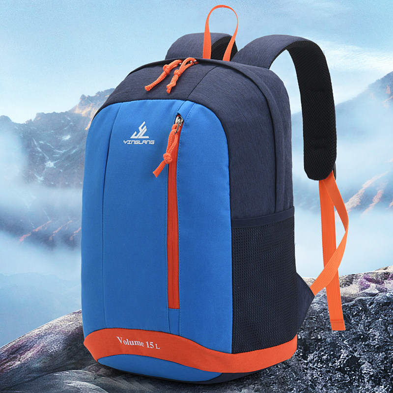 休闲防水轻便旅游男女户外双肩背包 鹰朗双肩背包