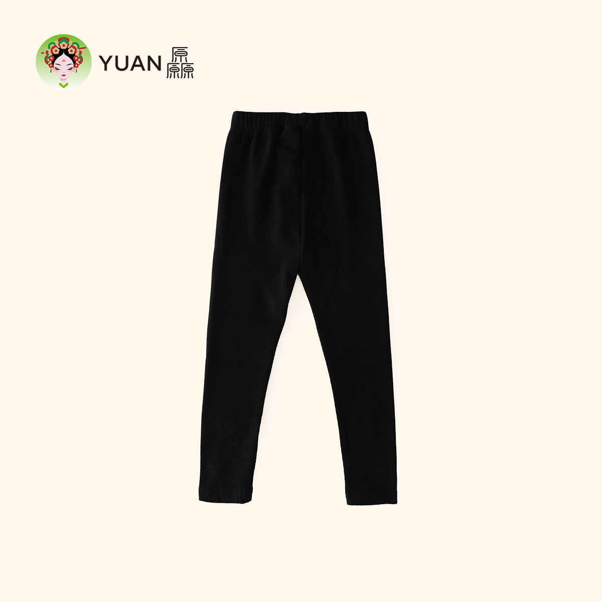 厵YUAN女童秋款针织裤子儿童女宝宝春装新款复古国风绣花打底裤,淘宝优惠券,粉丝福利购,淘宝优惠卷