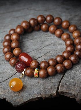 六道木男女款手持佛珠手串
