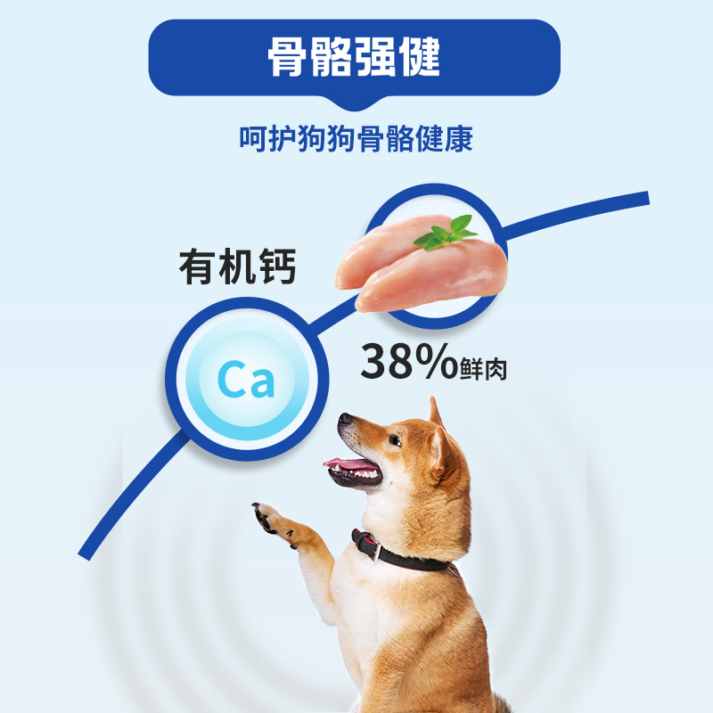 活力泰鲜肉系列功能日粮肠胃鲜肉全价犬粮4.8kg - 图3