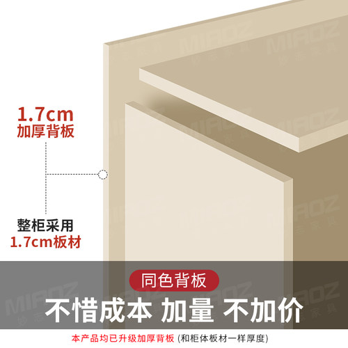 双人书桌书架一体桌组合实木家用轻奢办公桌学生写字桌台式电脑桌 - 图0