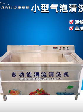 定制气泡椰子清洗机 小型商用洗菜设备 全自动猕猴桃清洗设备