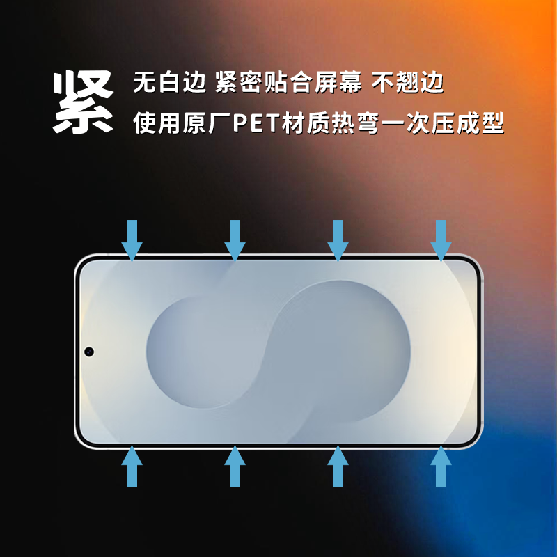 适用三星s25原装高清软膜s25+手机原厂膜s25ultra普通pet塑料膜s25edge出厂原机膜SM-S9310超薄防刮保护贴膜 - 图0