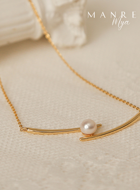 &ldquo;误入浮华&rdquo;优雅小众一字形项链小众饰品