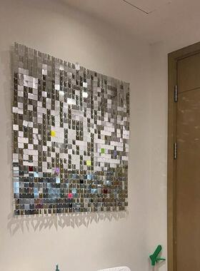 客厅摆件装饰品风动板亮片高档装饰画电表箱装饰画沙发背景墙挂画