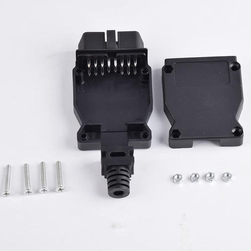 汽车公头接头OBD2 16pin连接器 16针公头OBD插头组装式宝马外壳 - 图2