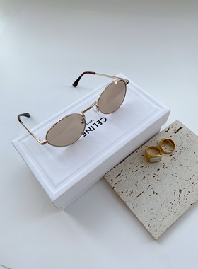 cbenjo温柔浅茶不伤眼近视墨镜