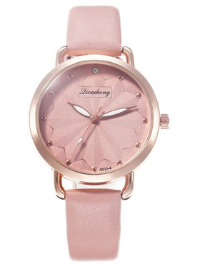 极速women Luxury Dniamond clock Leather Strap Analog Quartz