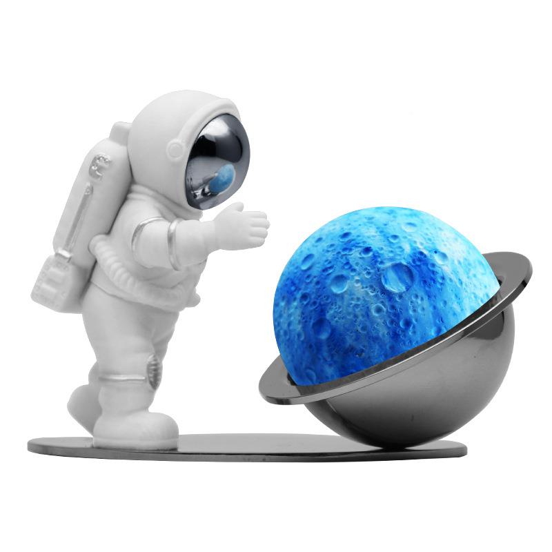 867车台载香薰汽车香车用氛持香久太空人星球水中控摆件现货 - 图3