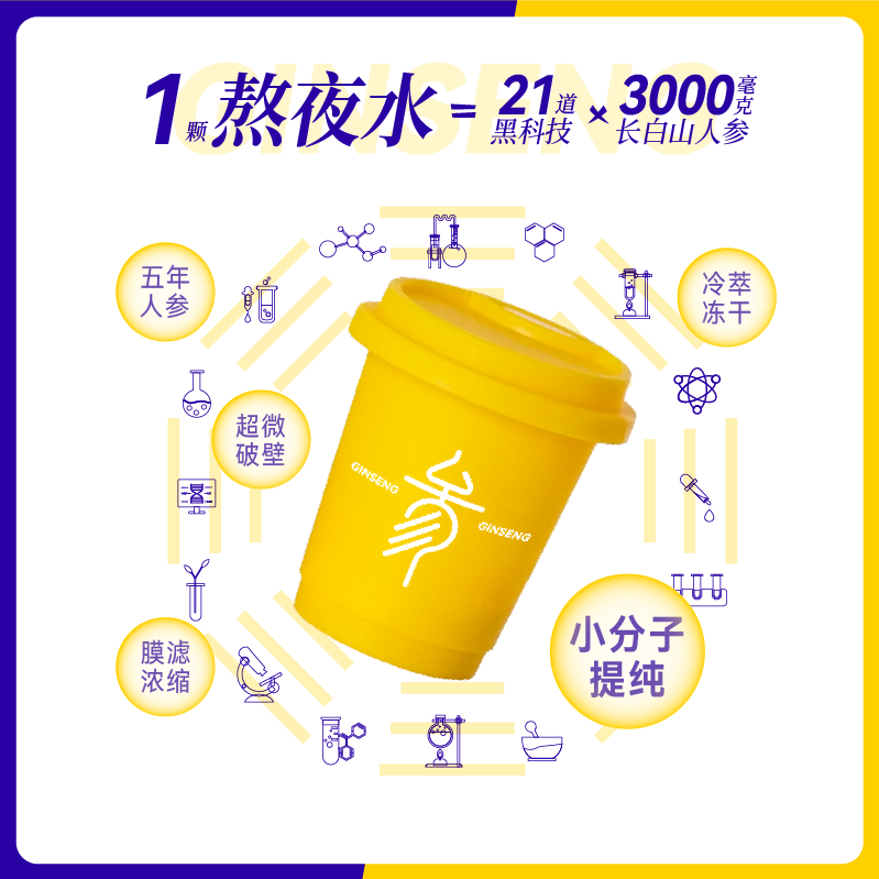 【胡兵推荐】熬夜水天宫趣超级参速溶 天宫趣人参/园参及其制品
